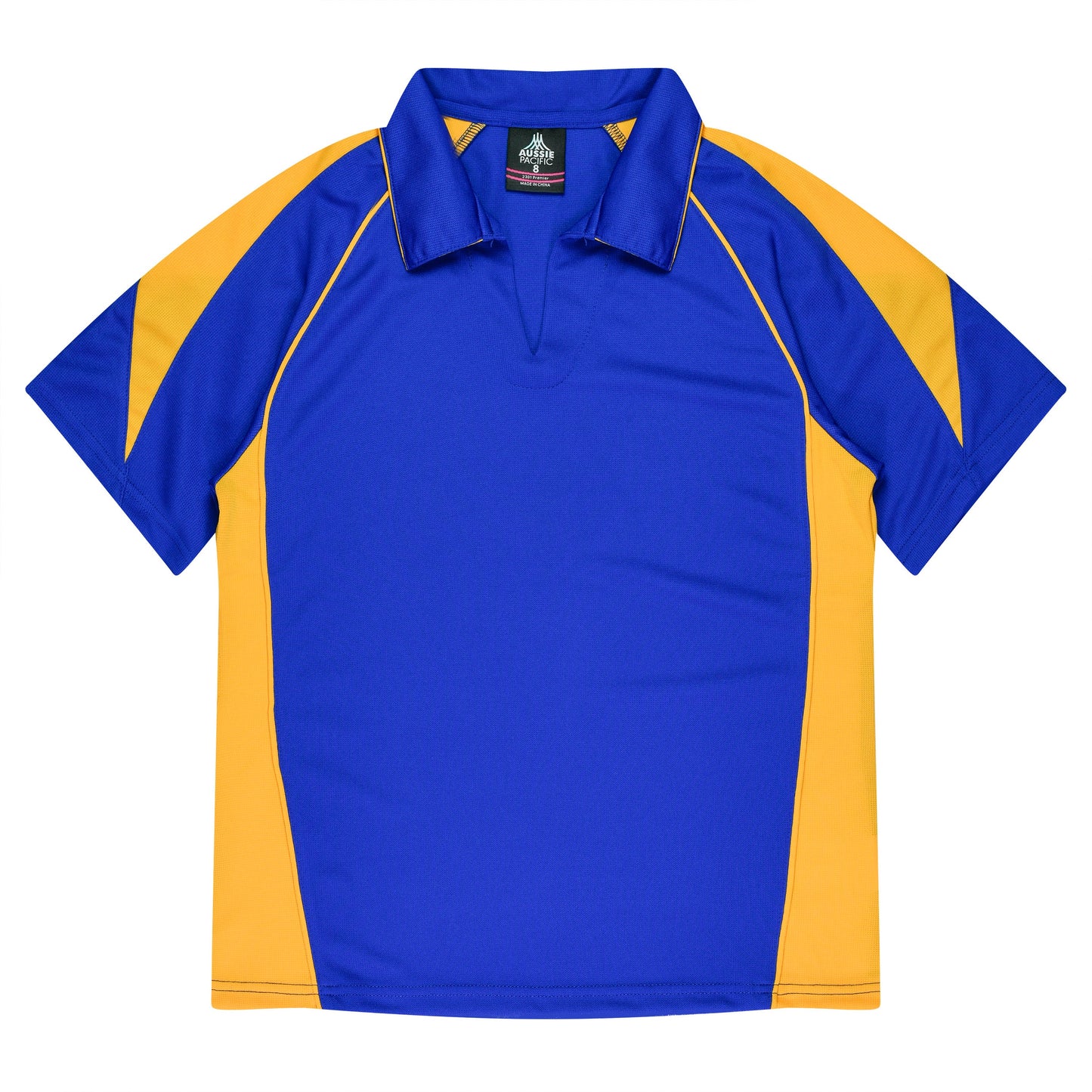 ROYAL/GOLD - Premier Lady Polos