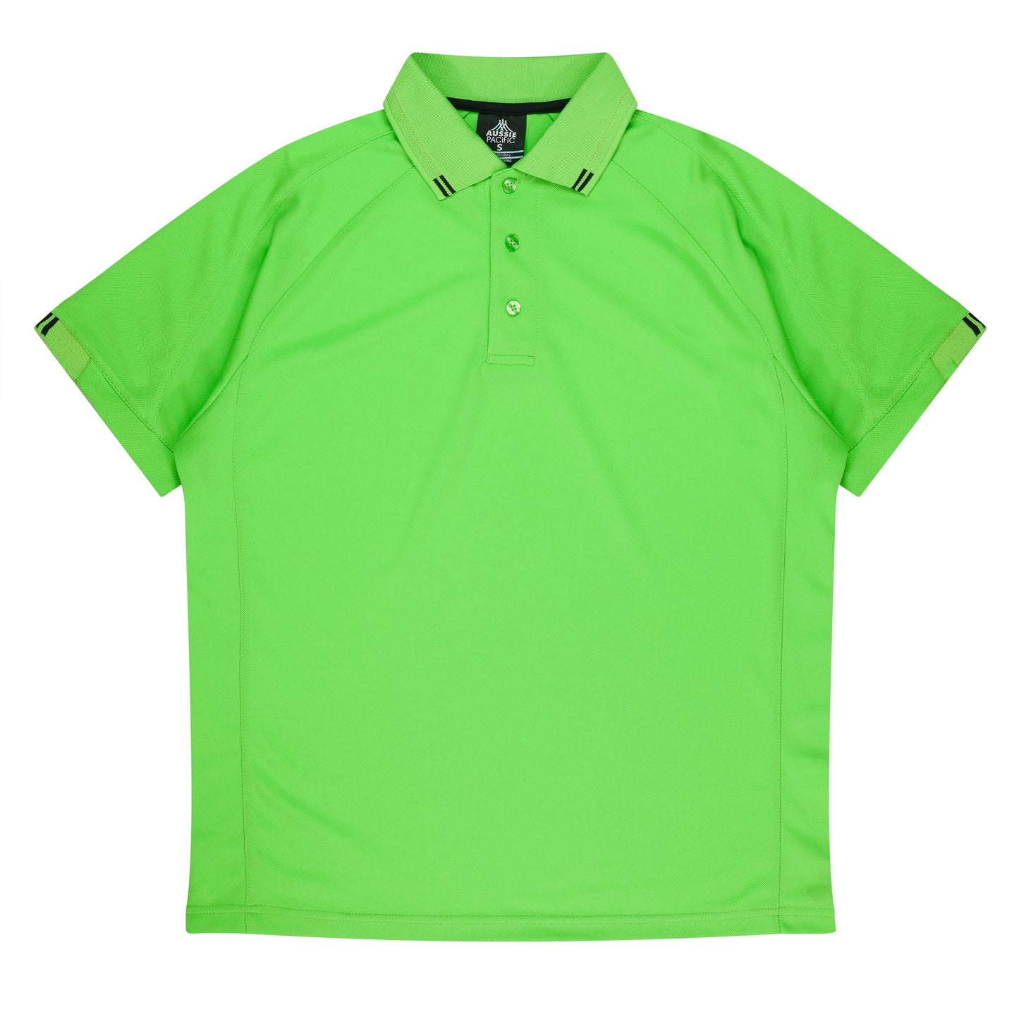 APPLE/BLACK - Flinders Mens Polos