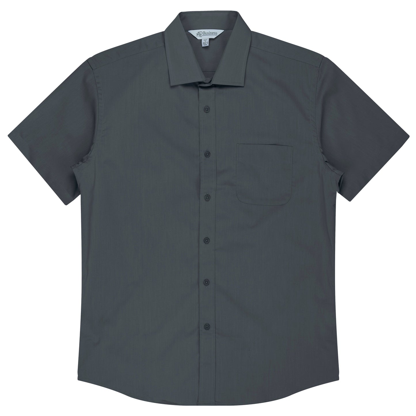 Slate - Mosman Mens Shirt Short Sleeve