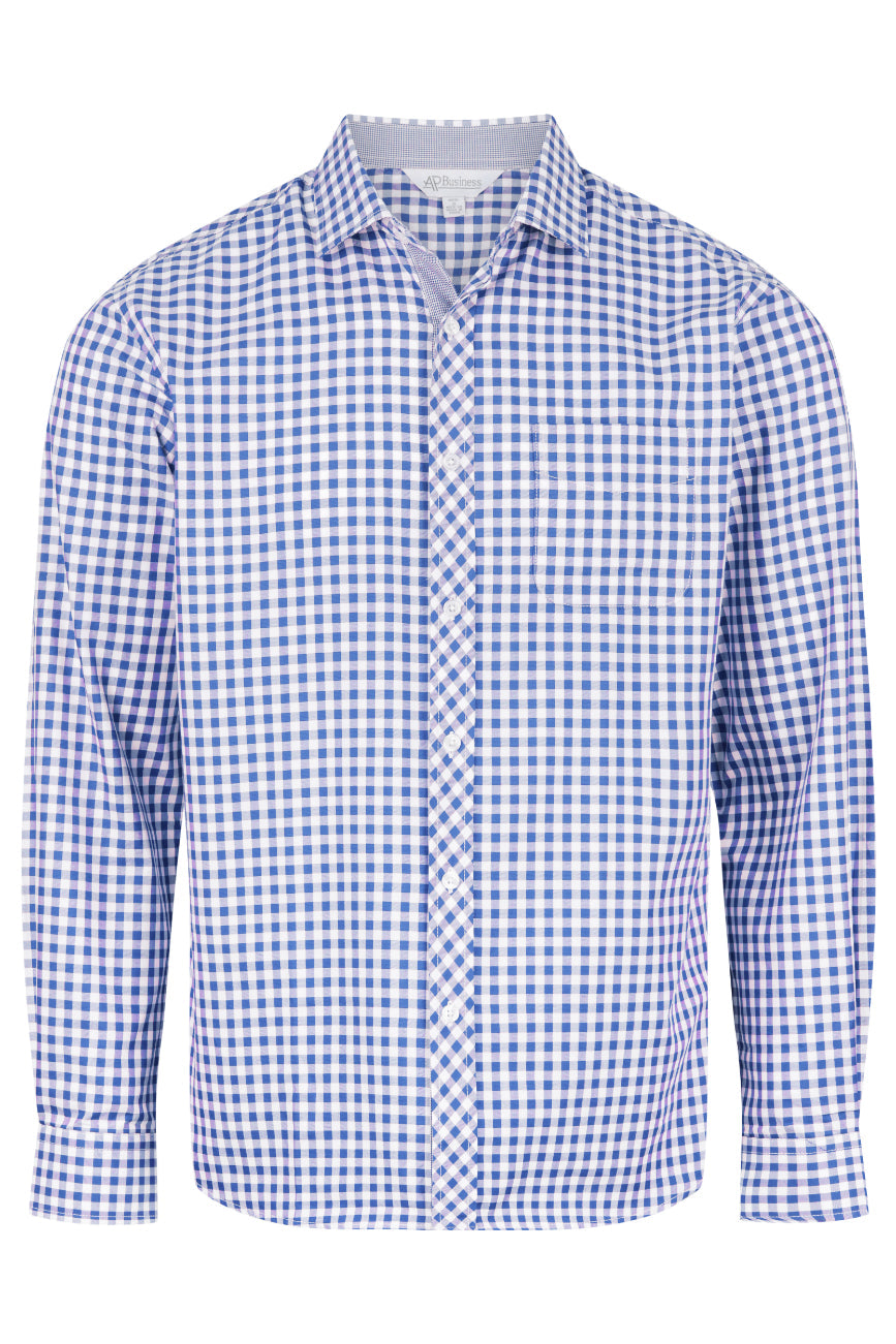 FRENCH BLUE - Brighton Mens Shirt Long Sleeve