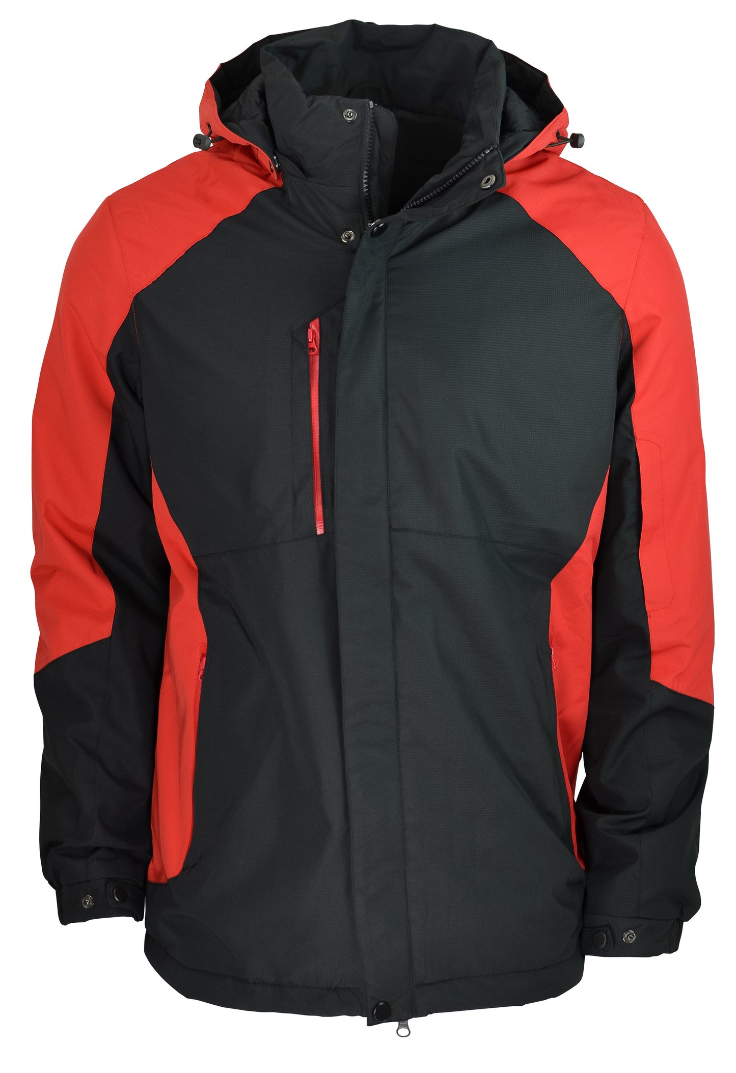 BLACK/RED - Napier Mens Jackets