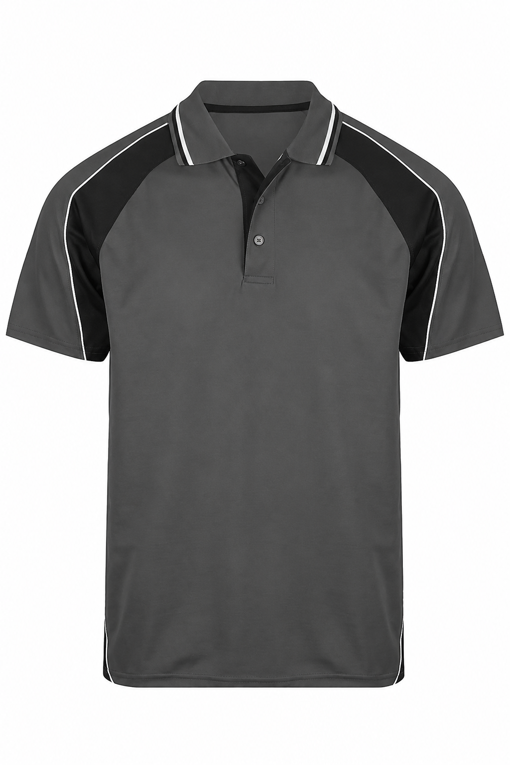 SLATE/BLACK/WHITE - Panorama Kids Polos