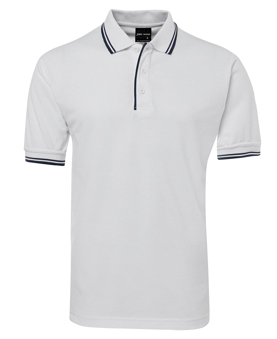 JB's Contrast Polo Black/Red