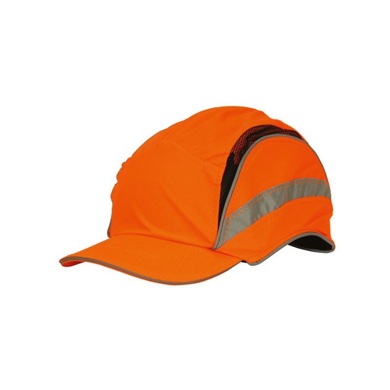 3M AUST 3M-HC23HORPCLA Bump Cap First Base 3 Hi Vis Orange Reduced Peak
