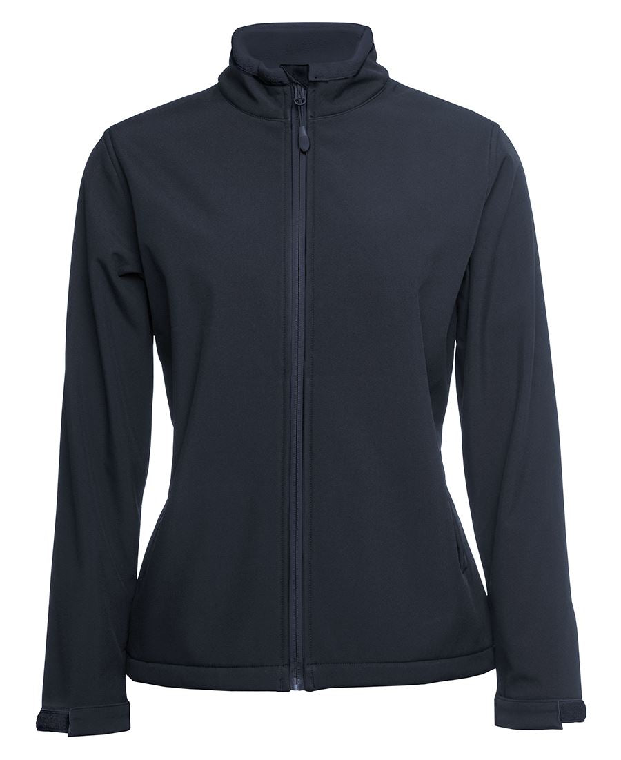 Pdm Lds Three Layer Softshell Jckt Black-06