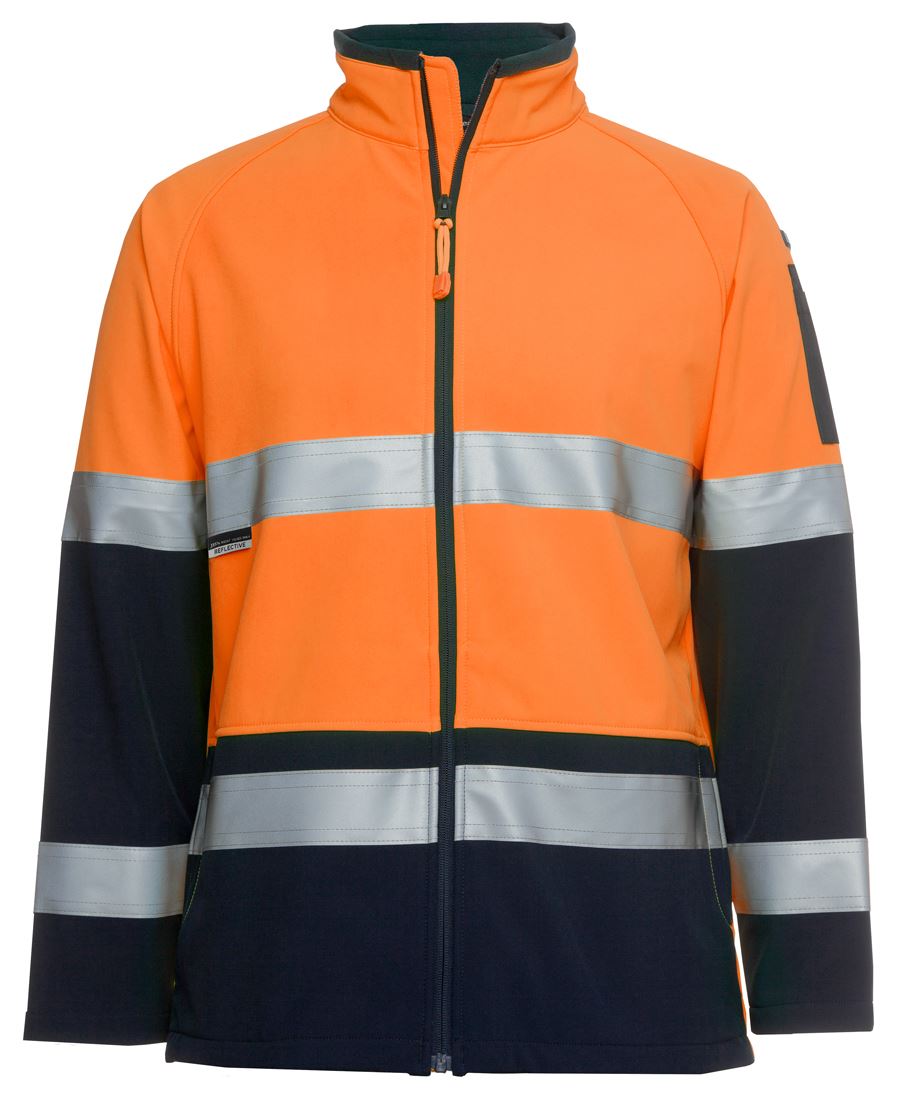 JB's Hv 4602.1 (D+N) Softshell Jacket Lime/Navy
