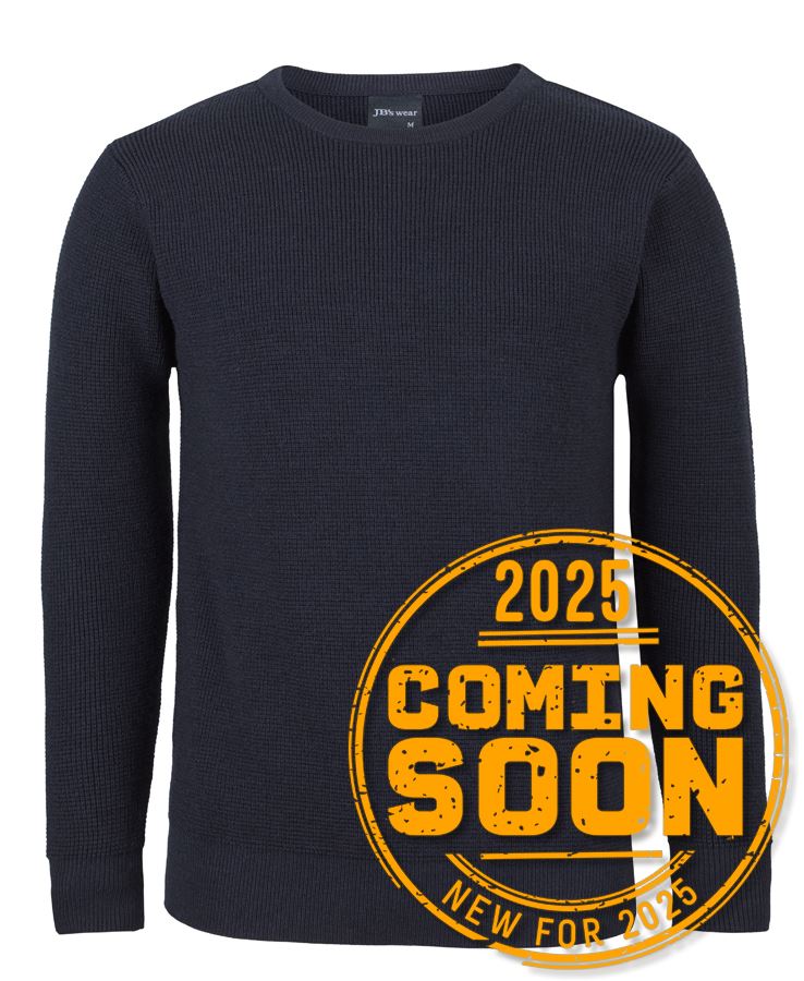 JB's Chunky Crew Neck Jumper Black