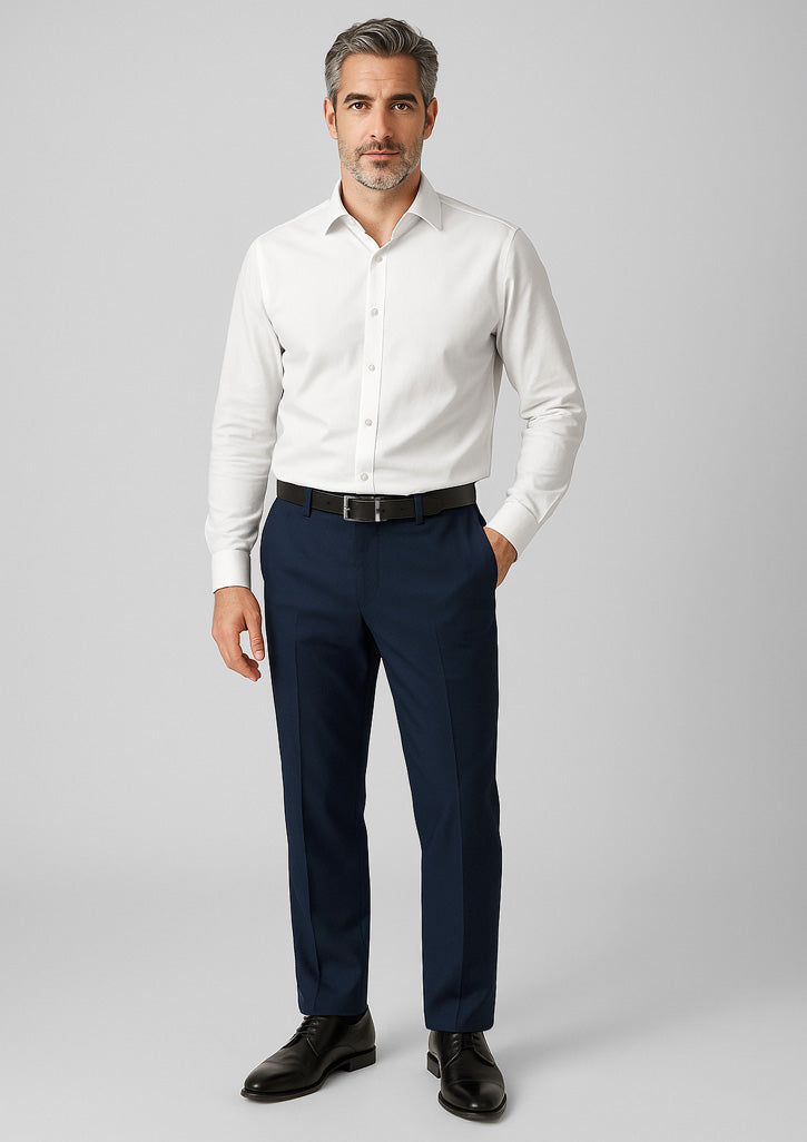 BizCorporate 74014 Mens Comfort Wool Stretch Adjustable Waist Pant