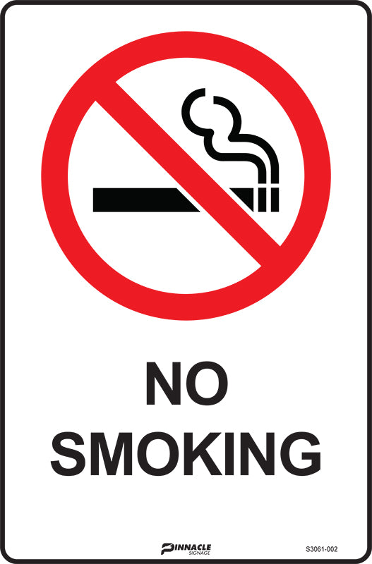 Max Global Products S3061 No Smoking Sign