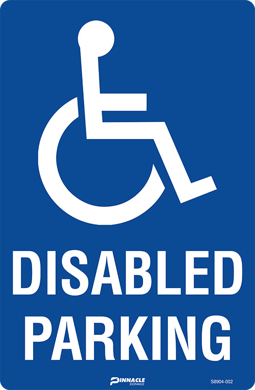 Max Global Products S8904 Disabled Parking Sign