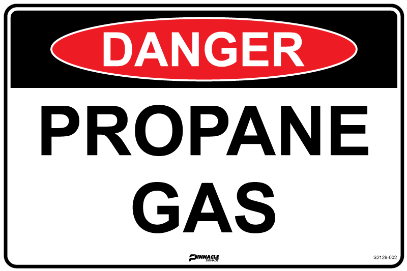 Max Global Products S2128 Danger Propane Gas Sign