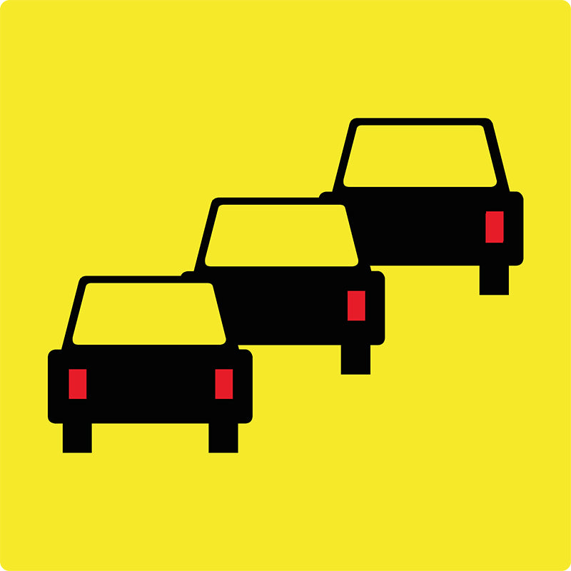 Max Global Products MM590 Queued Traffic (Symbolic), Multi Message Sign