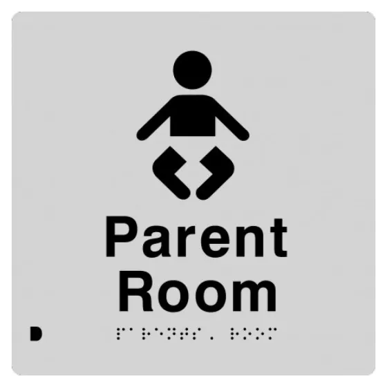 Max Global Products BS016 Sign, Parent Room, , Blue/White PVC