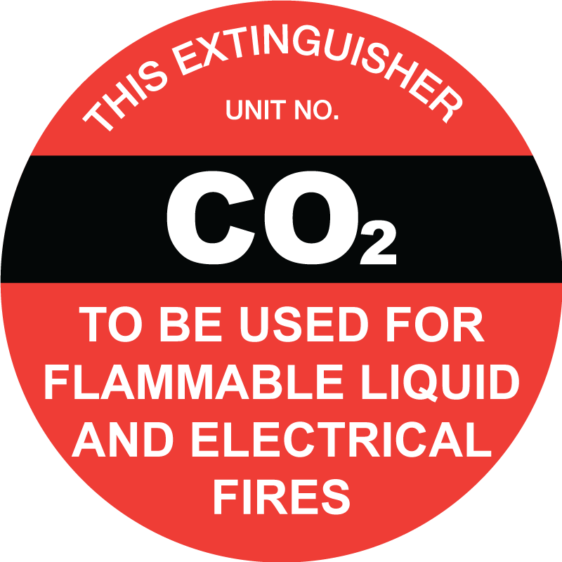 Max Global Products S5223 This Extinguisher: CO2, Disc Sign
