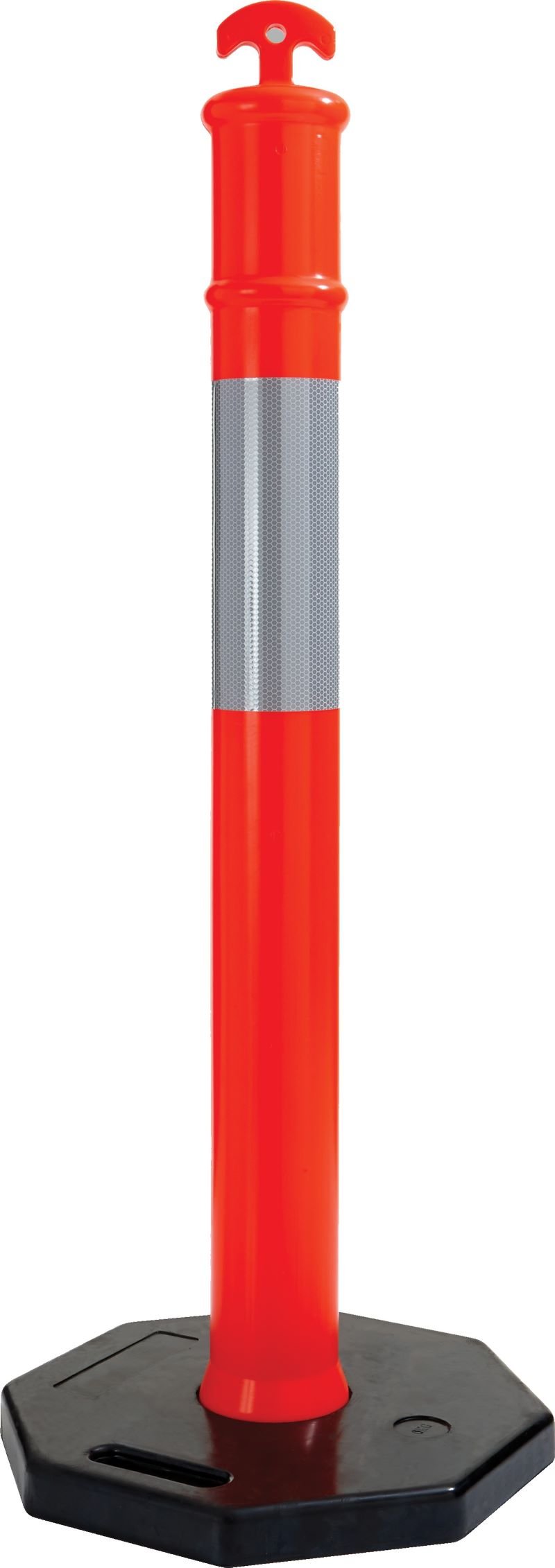 Maxisafe BTB758-8 T-Top Bollard Post and 8 kg Base