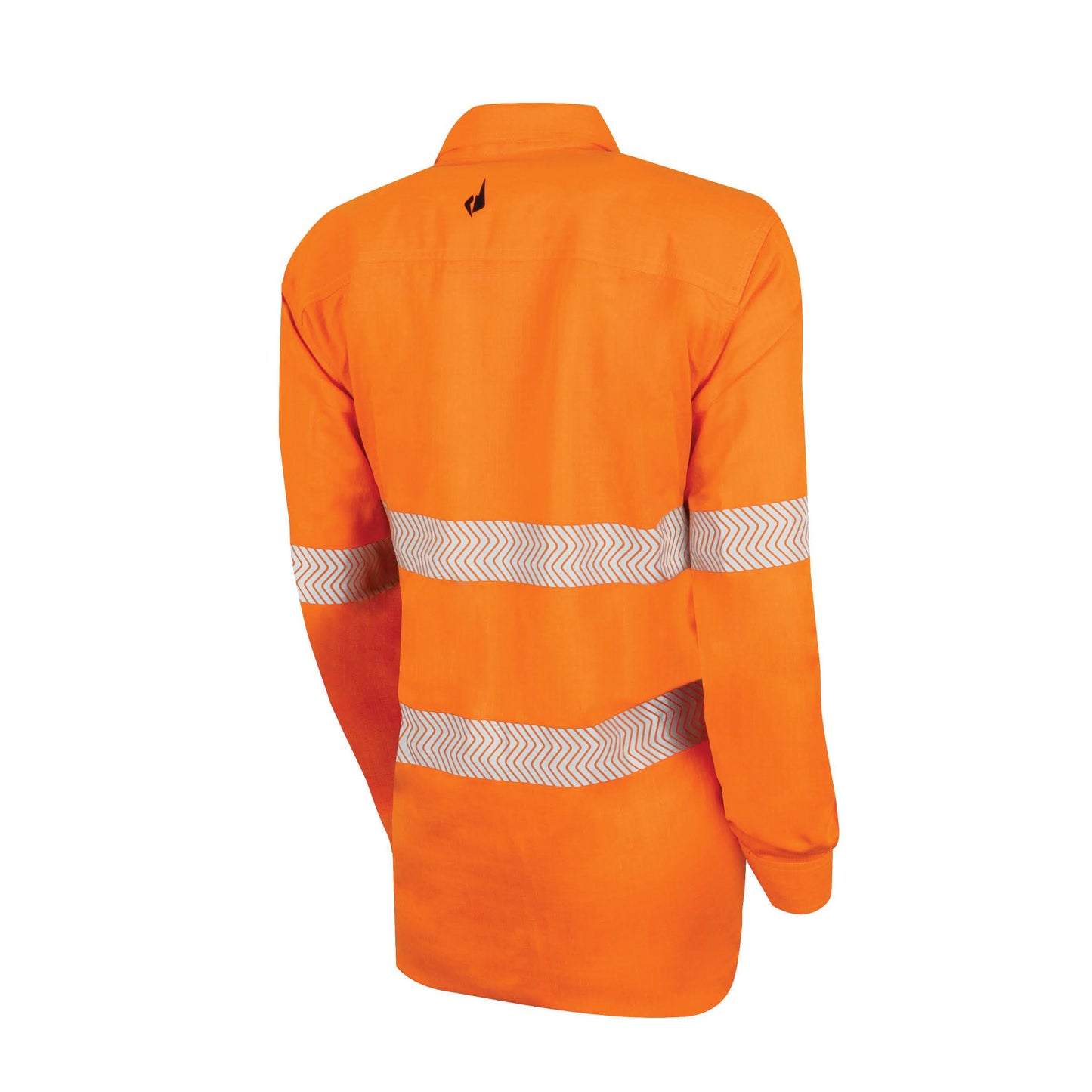 BWW1595T1 Womens Regular Weight PPE 2 L/S Hi-Vis Shirt with Segmented FR Reflective Tape