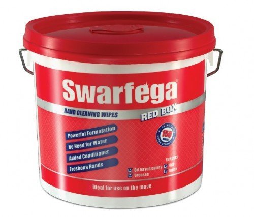 SC JOHNSON DEB D3135 Deb Swarfega Red Box Wipes 150 Carton of 4