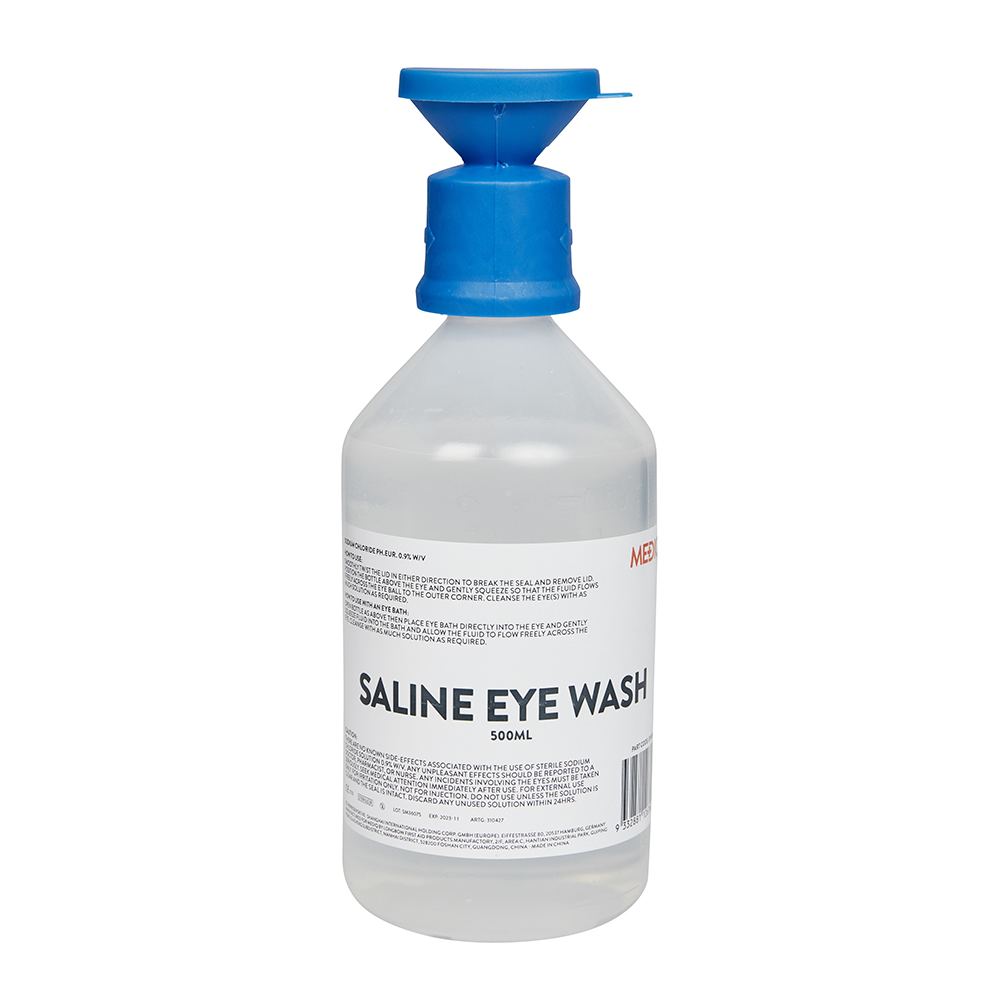 Pro Choice Safety Gear Eyewash Saline Solution 500Ml