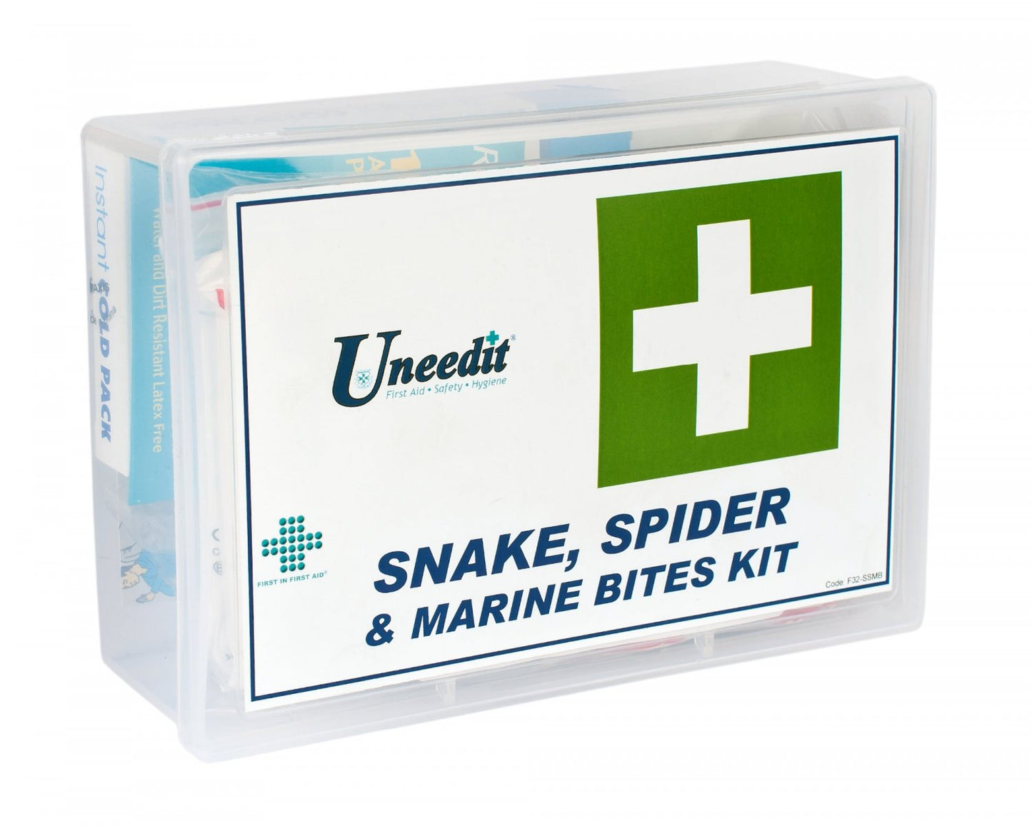 Max Global Products F32-SSMB First Aid Kit - Complete Snake, Spider Marine Bites Kit in Hard Case