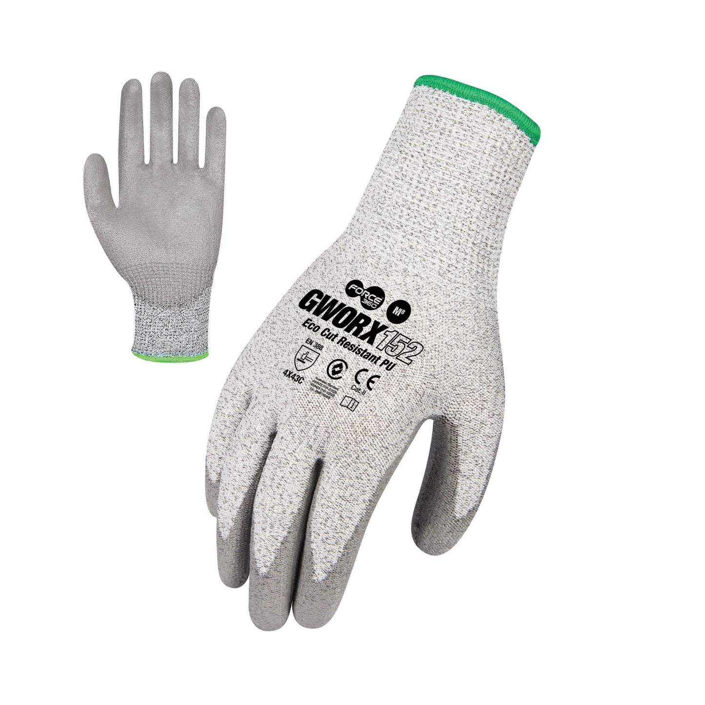 Force360 Force360 Cut Resistant PU Glove (Cut Level C)