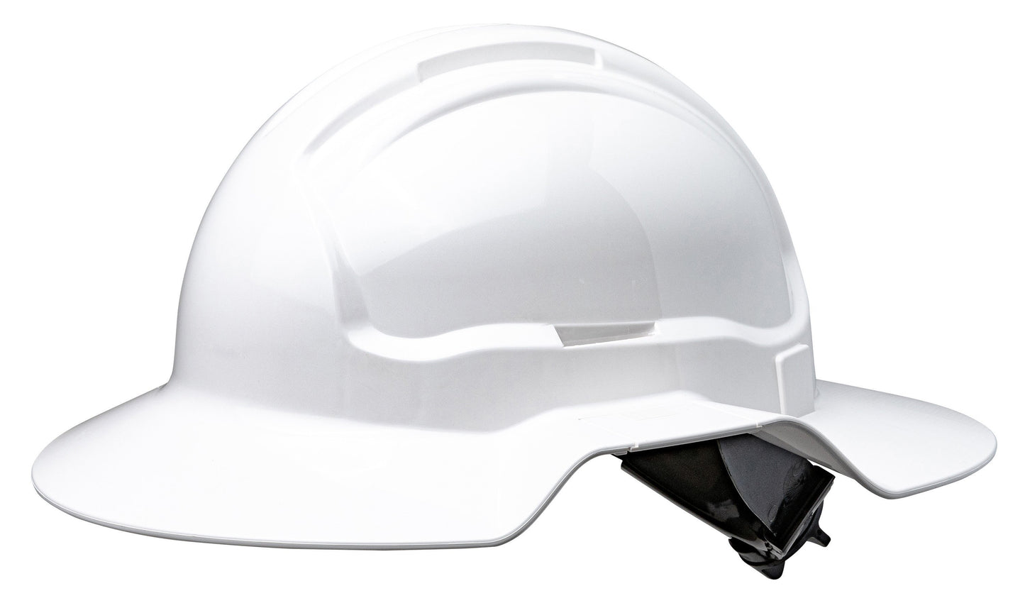 Maxisafe HBB56RH-WH Broadbrim Non-Vented Hard Hat