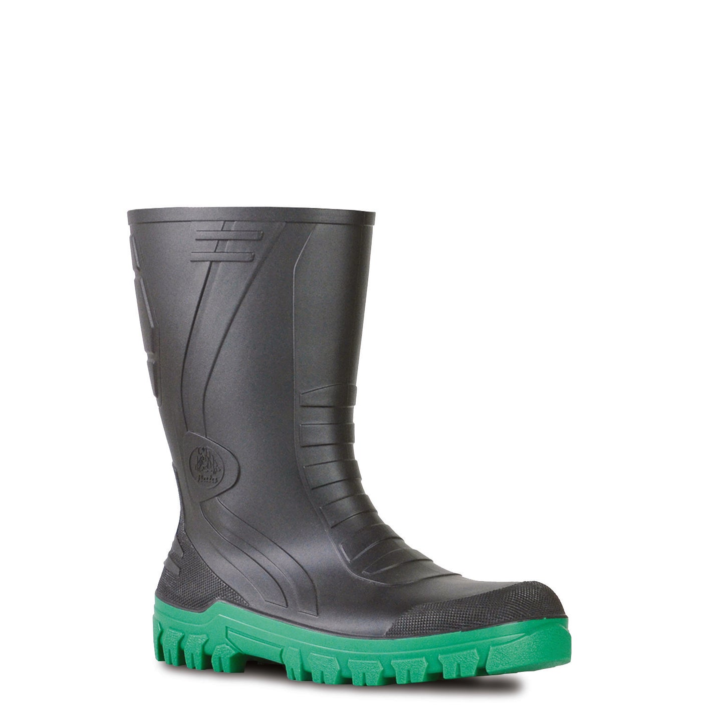 JOBMASTER 3- BLACK/GREEN 300 PVC NON SAFETY GUMBOOT