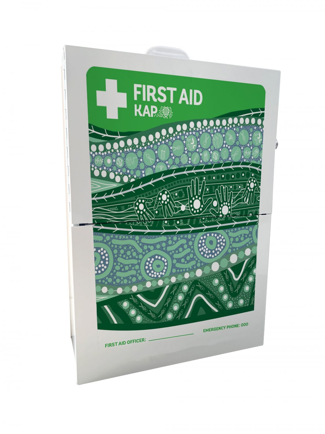 KAP-KARI K-3W-A Kap First Aid Kit: Complete National (a) Wallmount Metal Large