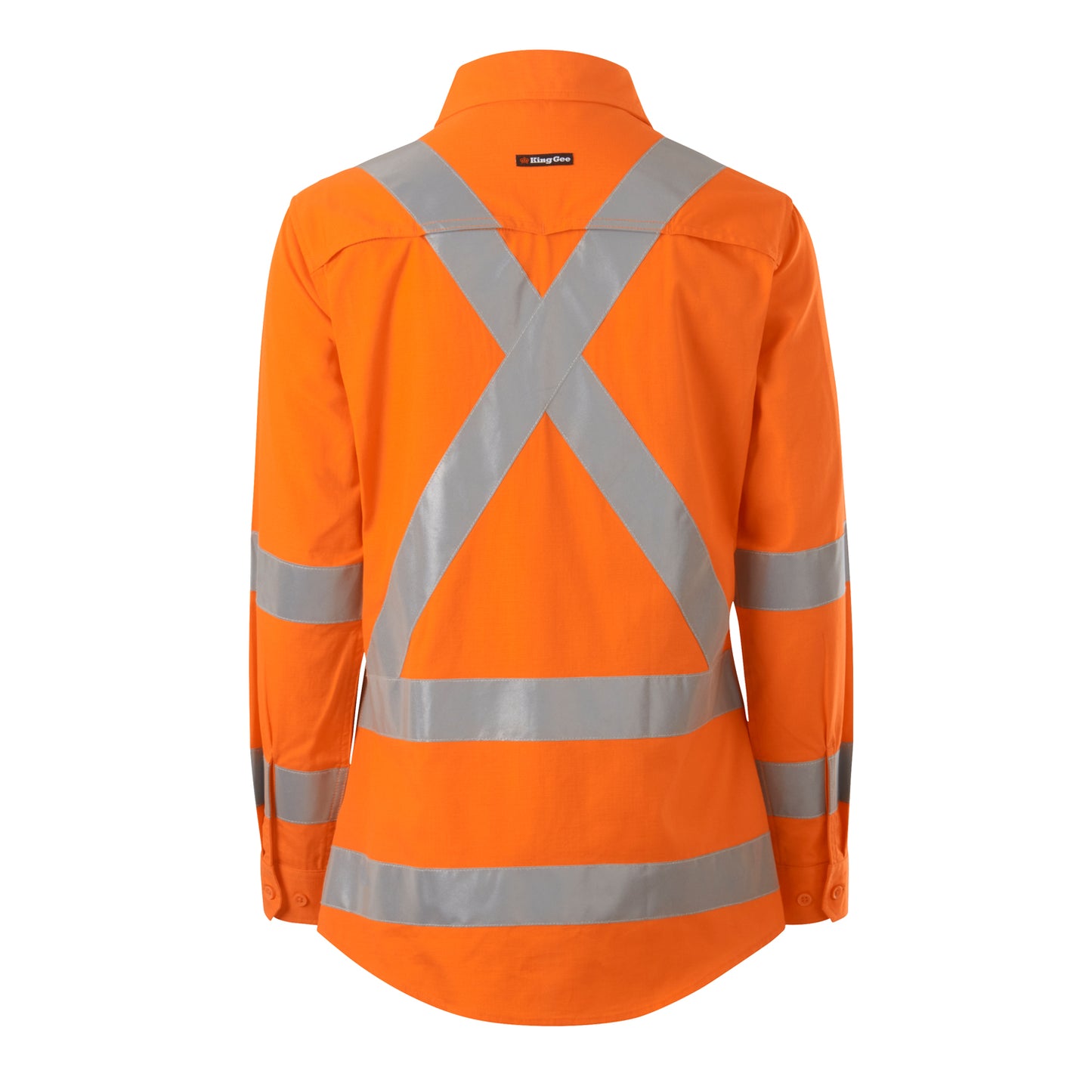 King Gee K44203 Women's Workcool Vented NSW Rail Shirt