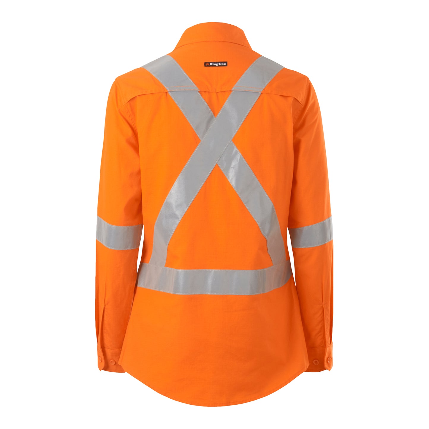 King Gee K44233 Womens Workcool Vented X Back Shirt