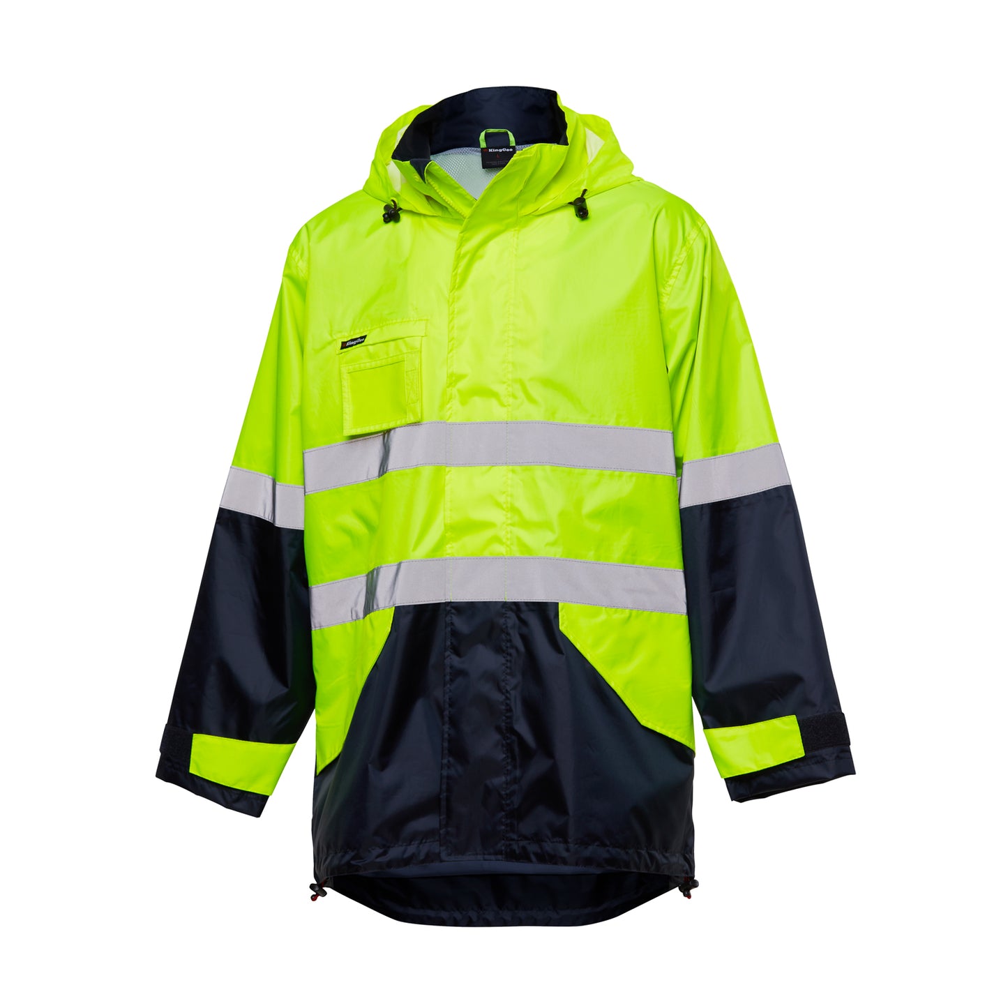 King Gee K55200 Originals Waterproof Hi-Vis Reflective Lightweight Jacket