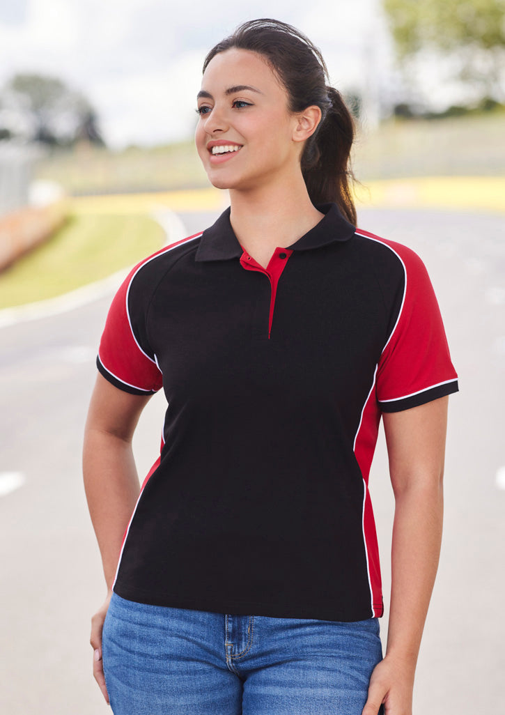 BizCollection P10122 Womens Nitro Short Sleeve Polo
