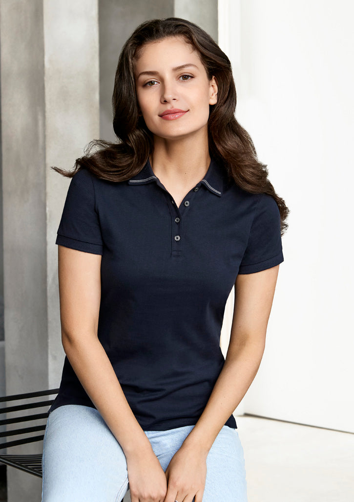 BizCollection P106LS Womens Aston Short Sleeve Polo