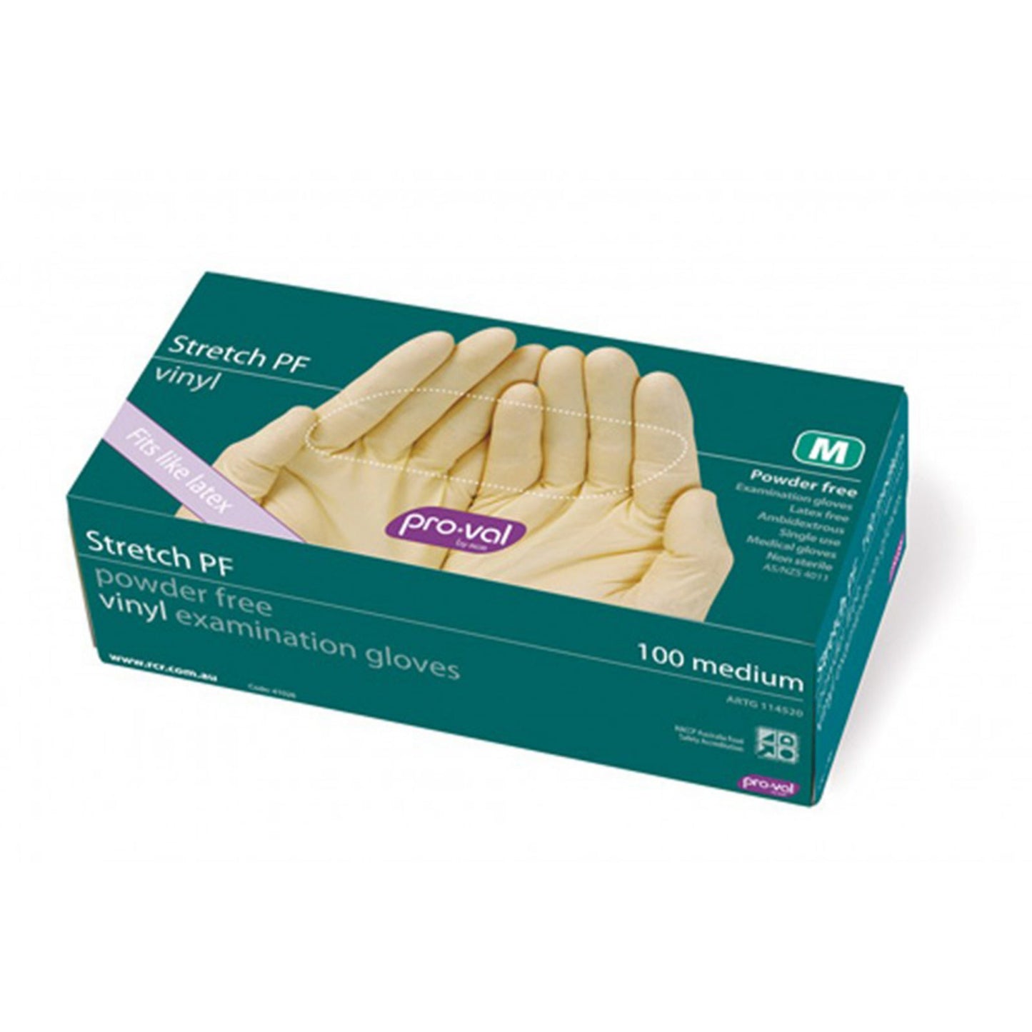 41025 Proval Powder Free Vinyl Examination Disposable Glove