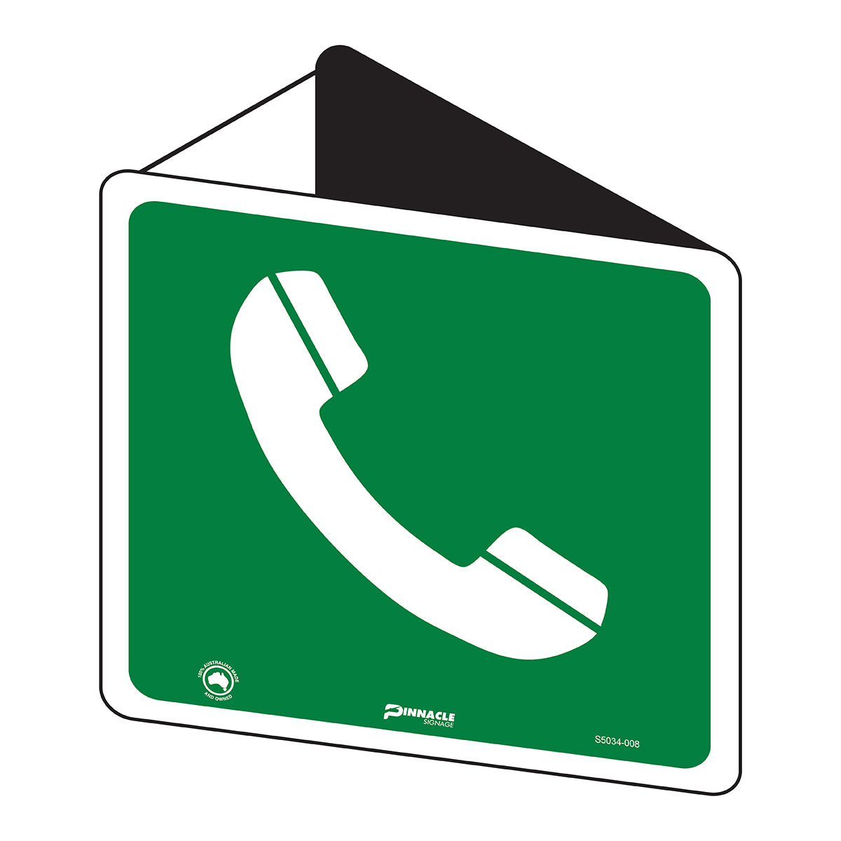 Max Global Products S5034 Emergency Telephone (With Picto), Off Wall Sign