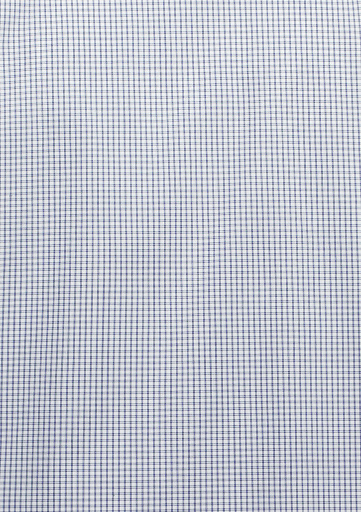 BizCollection S636W Womens Fitzroy 3/4 Sleeve Shirt - White/Navy Check