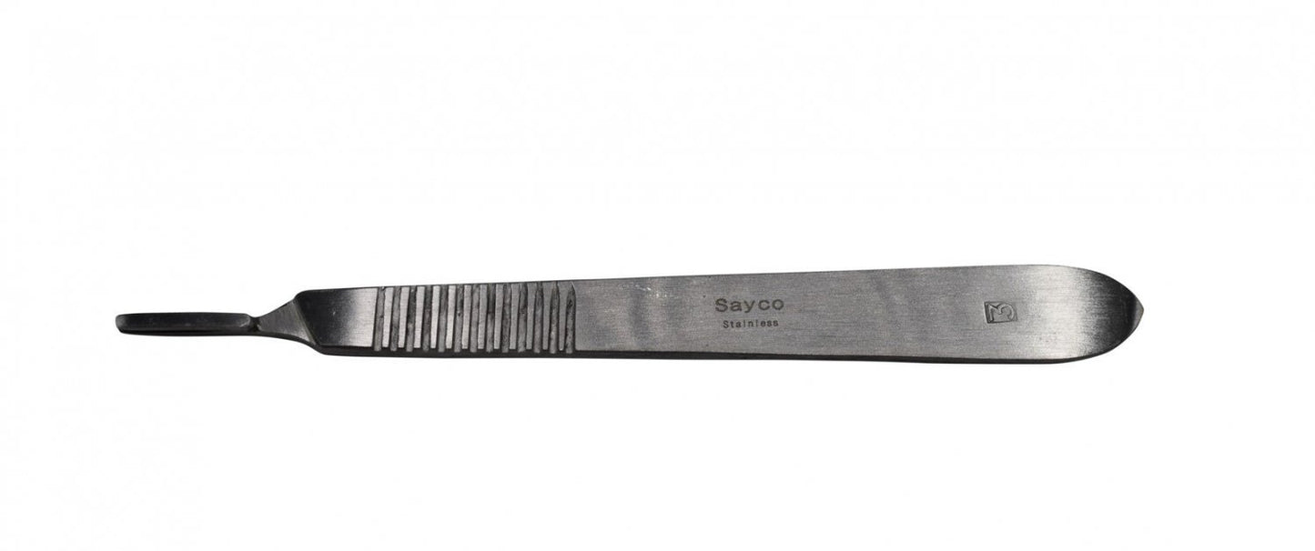 BYDAND MEDICAL SH3 Scalpel Handle No.3 Stainless Steel (For Blades 10-15)