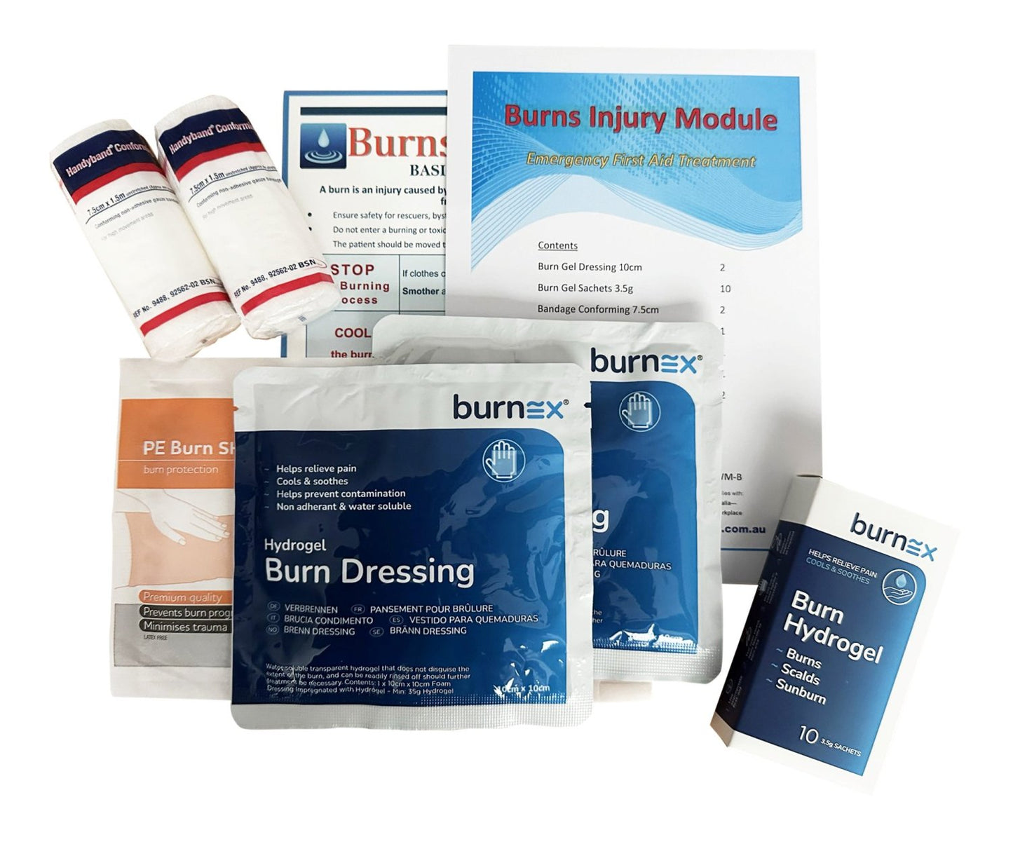 Max Global Products SWM-B Safe Work Australia Burn Module Complete