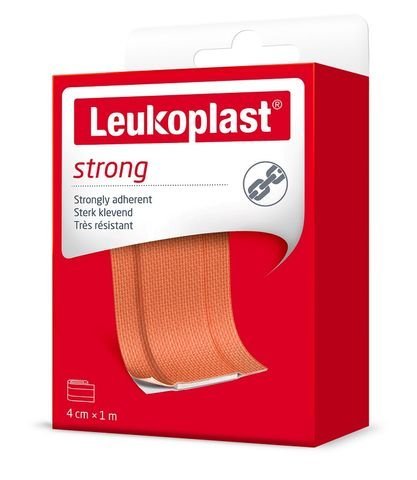 BSN MEDICAL S72601-10 Leukoplast Strong Fabric Dressing Strip 4cm x 1m