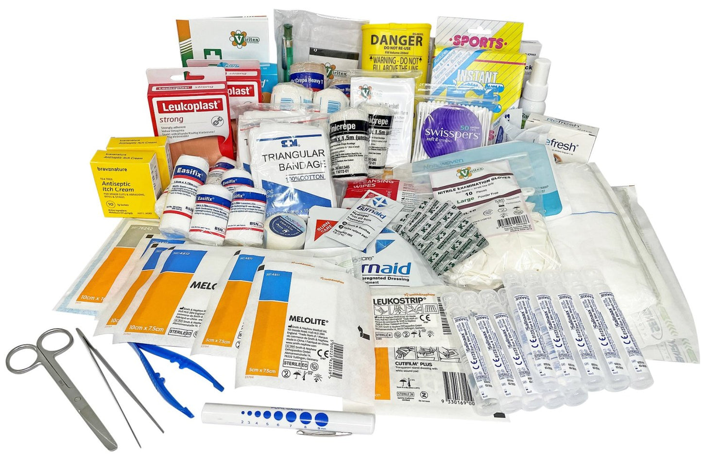Max Global Products EB5-BX First Aid Kit - Complete National (bx) Workplace in Portable Backpack Case