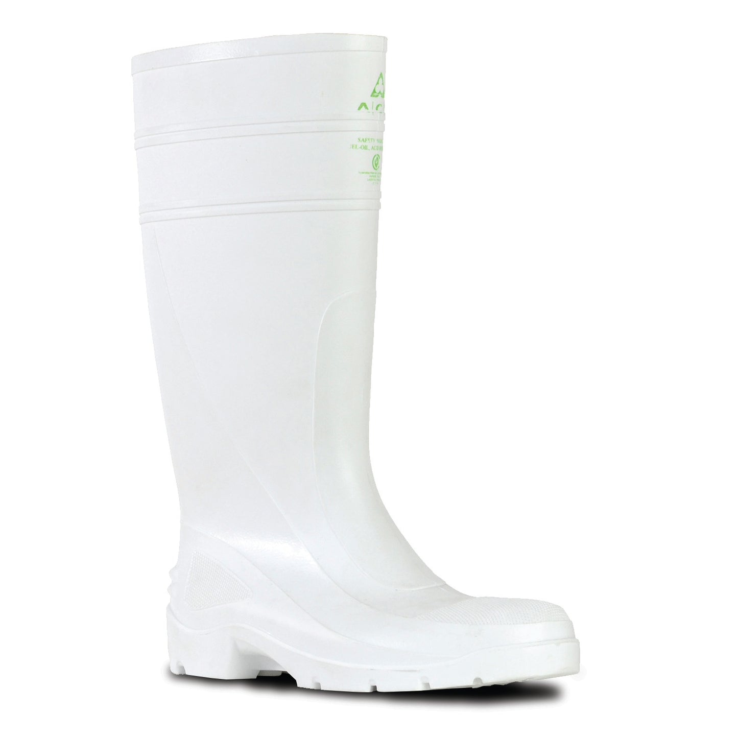 UTILITY- WHITE/WHITE 400 PVC SAFETY GUMBOOT