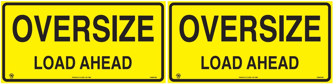 Max Global Products VS005 Oversize Load Ahead Sign ()