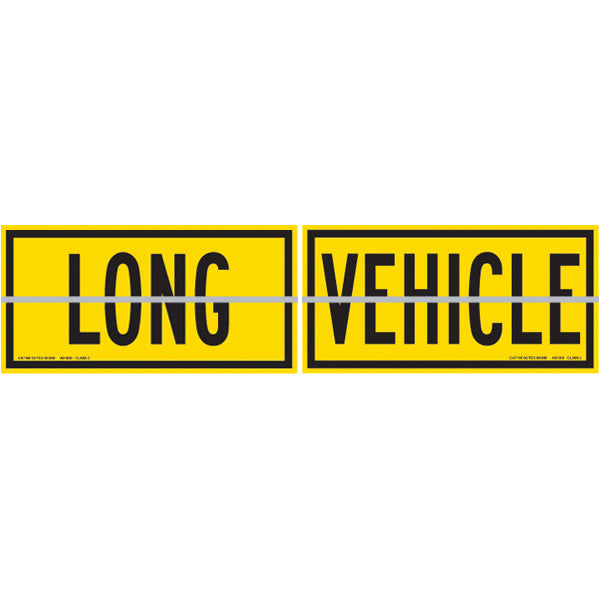 Max Global Products VS008 Long Vehicle, , Two Piece Hinged Sign