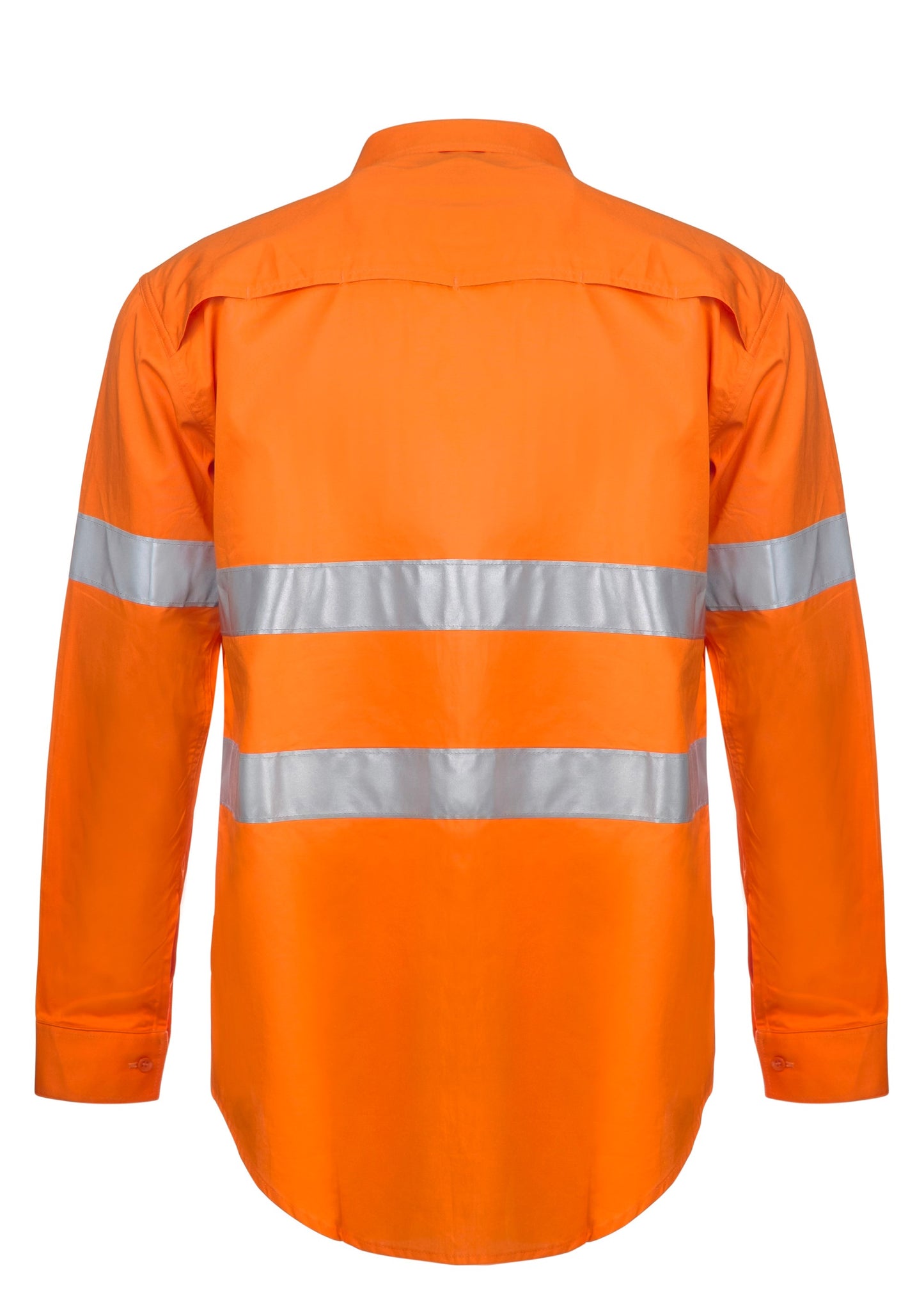 Workcraft WSL508 Ladies Light Weight Hi Vis Shirt With CSR Tape in Orange