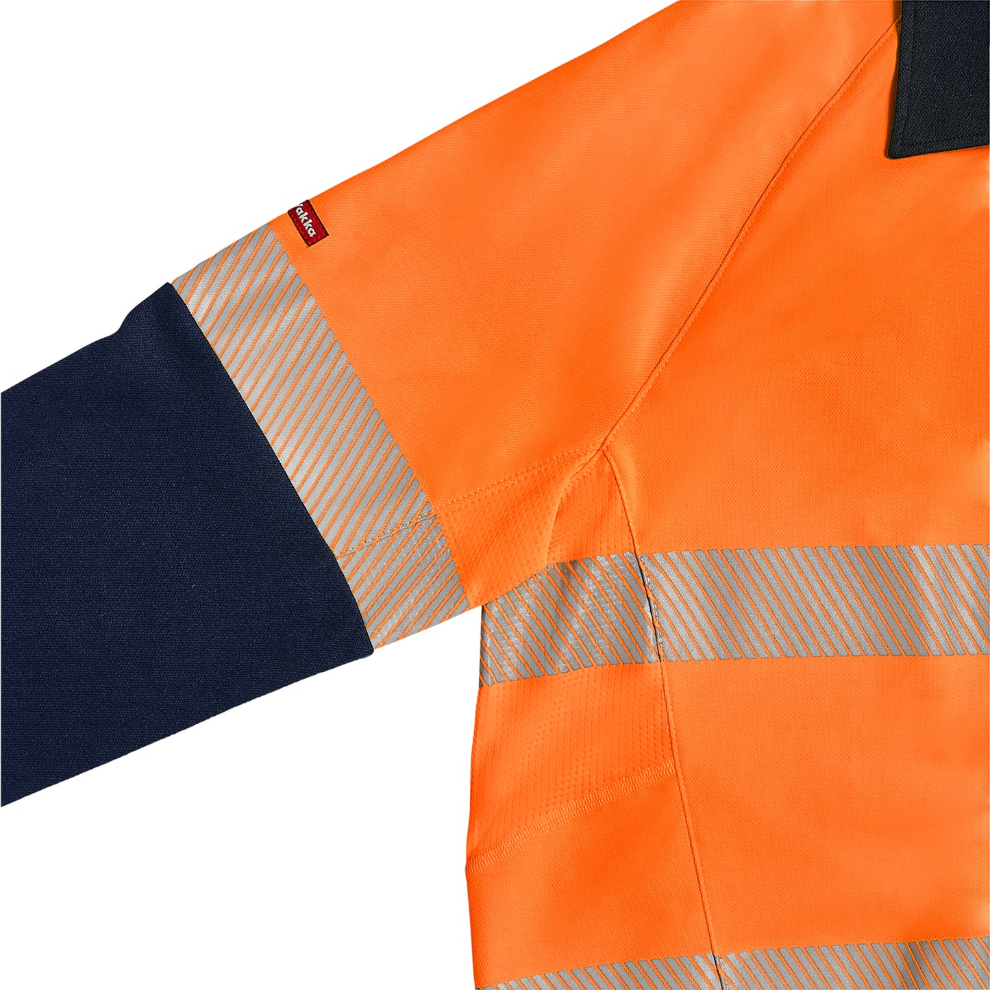 Hard Yakka Y11379 Core Hi-Vis 2 Tone Taped Vented Long Sleeve Polo