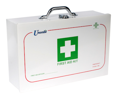 Max Global Products 2W First Aid Case Metal Wall Mount