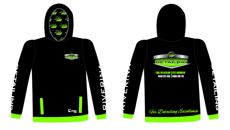 Custom sublimated hoodie