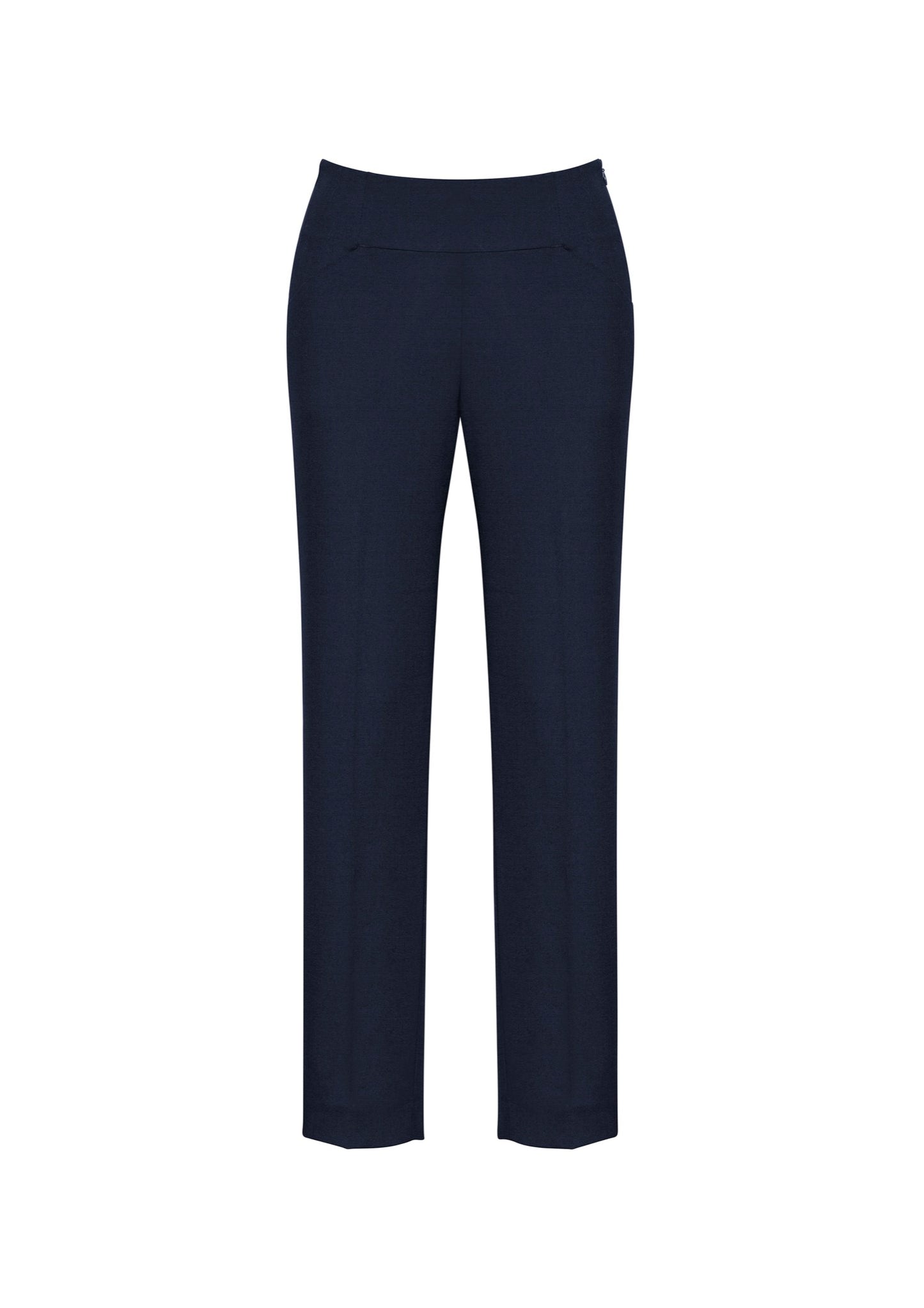 BizCorporate 10121 Womens Cool Stretch Bandless Slim Leg Pant product front