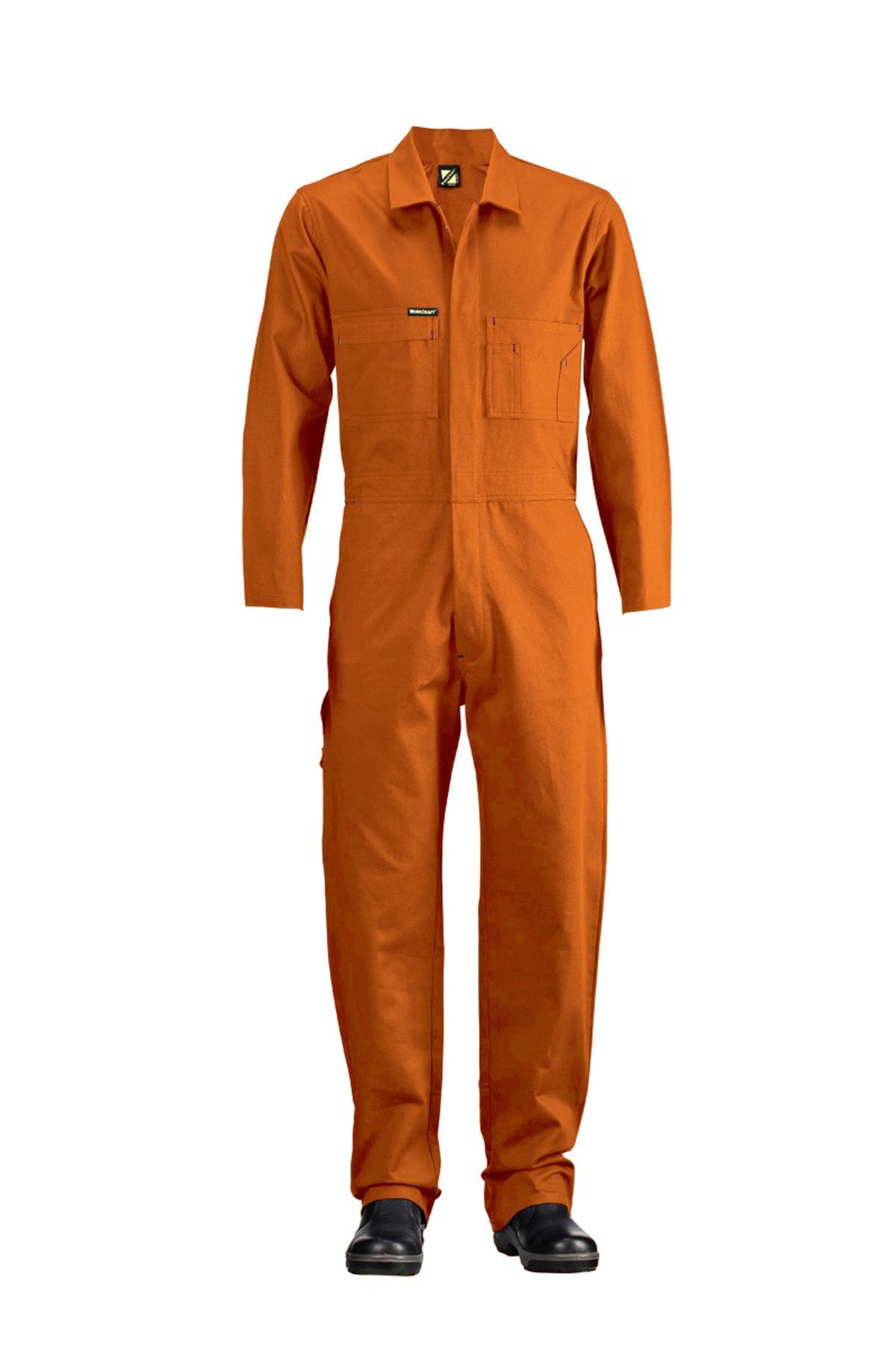 Workcraft WC3050 Mens Cotton Drill Coveralls in Navy