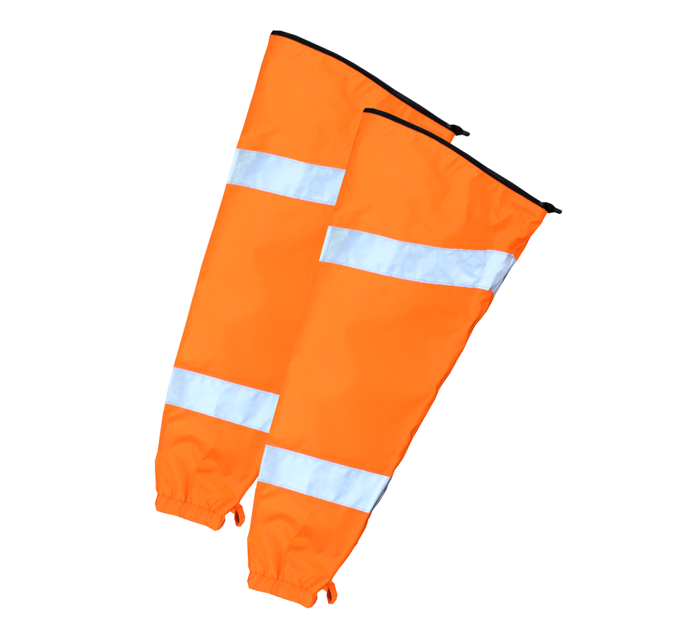 Workcraft WW9032 Hi Vis 6 In 1 Two Tone Reflective Jacket With Removable Sleeves in Orange/Navy