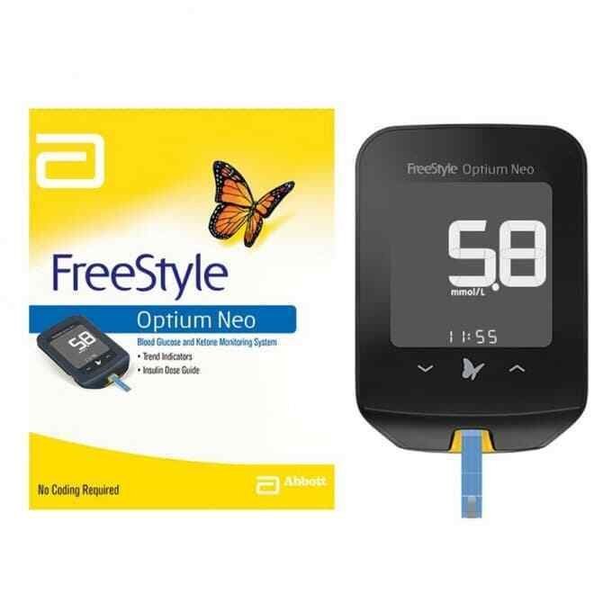 ABBOTT 050633 Freestyle Optium Neo Glucometer Kit